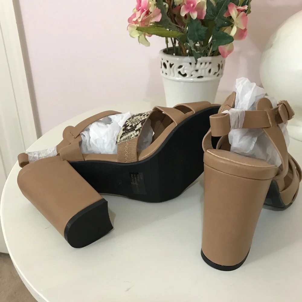 Ashley stewart strappy sandals
